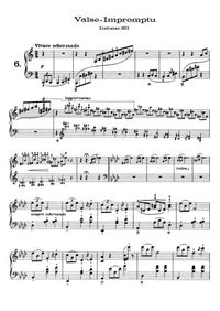Valse-impromptu - Franz Liszt